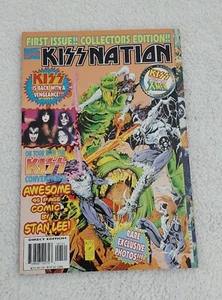 1996 Marvel Comics KISS NATION First Issue Collectors Edition American Rock Band - Picture 1 of 4