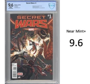 Secret Wars #1 - Key & Inspiration for MCU Movie! CBCS 9.6 - Brand New Slab! - Picture 1 of 6