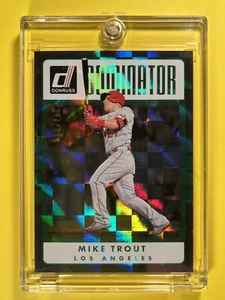 Panini Donruss Mike Trout 2017 Silver Dominators #167/349 - Imagen 1 de 7