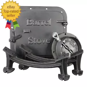 Barrel Camp Stove Kit easy to use and handle - Picture 1 of 3