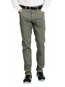 Pantaloni Uomo Elasticizzati Jeans Taglie Forti Cotone Estivi Vita Alta Mastino - Imagen 1 de 48