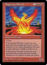 Bogardan Phoenix X 1 Visions MTG Excellent up to Near Mint 4RCards