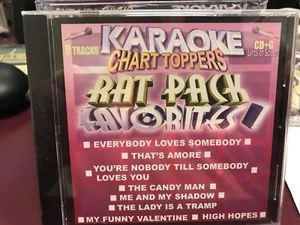 Chart Toppers Karaoke KCT 006 Rat Pack Favorites CDG Multiplex Sealed - Picture 1 of 3