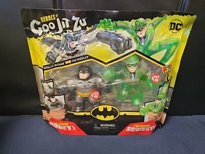 Neu Heroes of Goo Jit Zu DC Pack Batman Vs Riddler Actionfigur Spaß Kinder Spielzeug - Bild 1 von 2