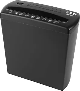 Electric Home Office Shredder 10L Cutter A4 5 Sheets Paper Strip-Cut Documents - Picture 1 of 2