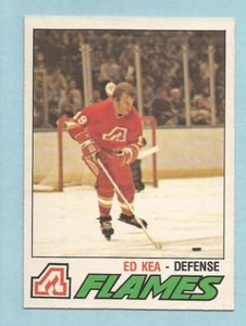 1977-78 O-Pee-Chee OPC Hockey Ed Kea #301 Atlanta Flames NM/MT