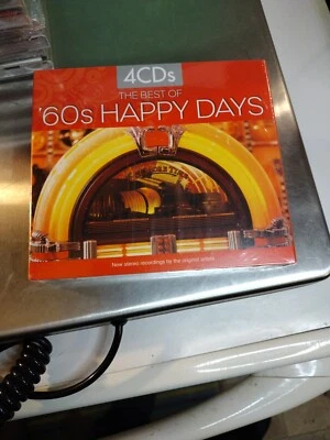 The Best of 60's HAPPY DAYS 4CD SET 2009 Various (Artist) NEW SEALED - Image 1 of 2