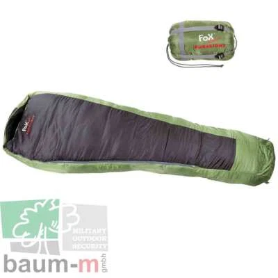 Mumien-Schlafsack Duralight Leichtgewicht +2°C - +18°C Motorrad Festival Zelten - Bild 1 von 3