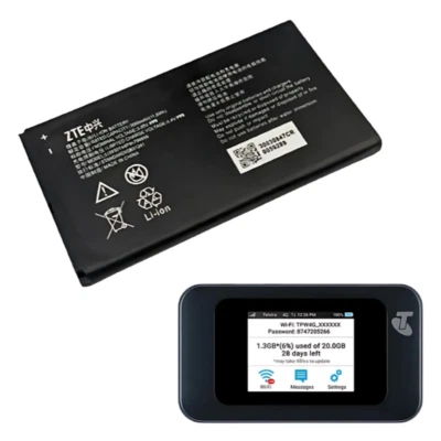 TELSTRA 4GX HOTSPOT ZTE MF985T MF985 3000MAH SPARE BATTERY LI3930T44P4H794659 - image 1 of 2