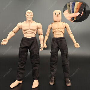 1/12 Scale Clothes Cargo Pants Trousers for 6" VTOYS GWTOYS Body Action Figure