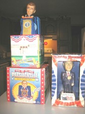 USA President Jack in the box & Bobblehead  George W. BUSH,  hail to the Chief