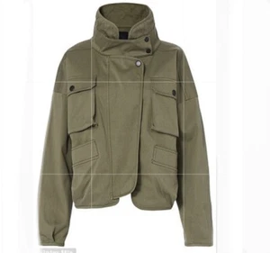 KIMCHI BLUE URBAN OUTFITTERS crop Women Camo jacket size M - Picture 1 of 10