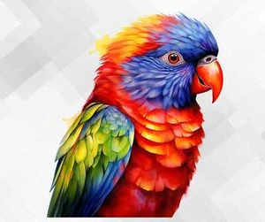 Macow Papagei Vogel Wand Laptop Auto Vinyl Aufkleber Aufkleber ty967 - Bild 1 von 5