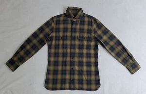 TOM FORD MULTICOLOR PLAID LONG SLEEVE CASUAL BUTTON UP SHIRT MEN'S SIZE 38/15 - Picture 1 of 21