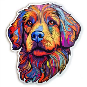 3X Autoaufkleber Sticker Mischlingshund Tuning Auto Heckscheibe 9X9 cm - Picture 1 of 1