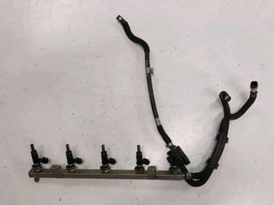 Volkswagen Passat SE 2012-2014 2,5 L OEM riel de inyección de combustible con mangueras #5E28 Foto 1 de 4