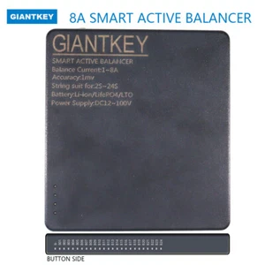 GIANTKEY 2~24S 8A Li-ion LiFePo4 LTO Battery Smart Active Balancer IOS Android - Picture 1 of 6