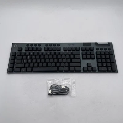 Logitech G915 Lightspeed Wireless Mechanical Gaming Keyboard Black GL Switches - Image 1 of 4