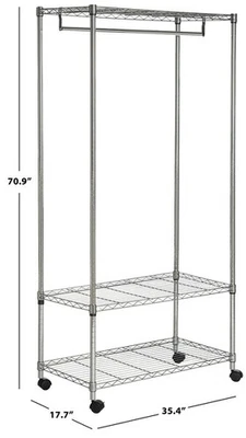 Safavieh GORDON 3 TIER GARMENT RACK, Reduced Price 2172770404 HAC1009A - Image 1 of 4