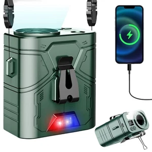 Rechargeable Waist Fan Portable 20000mAh Battery Clip On Five Speed Motor - Photo 1/22
