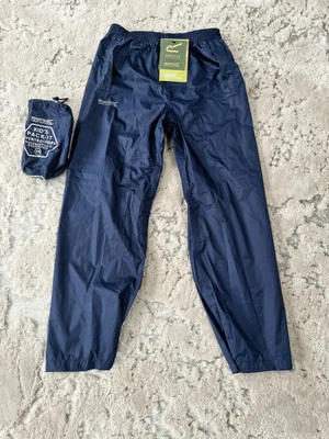Pantalón Regatta Kids Pack It Impermeable Azul Marino 9-10 Años Foto 1 de 4