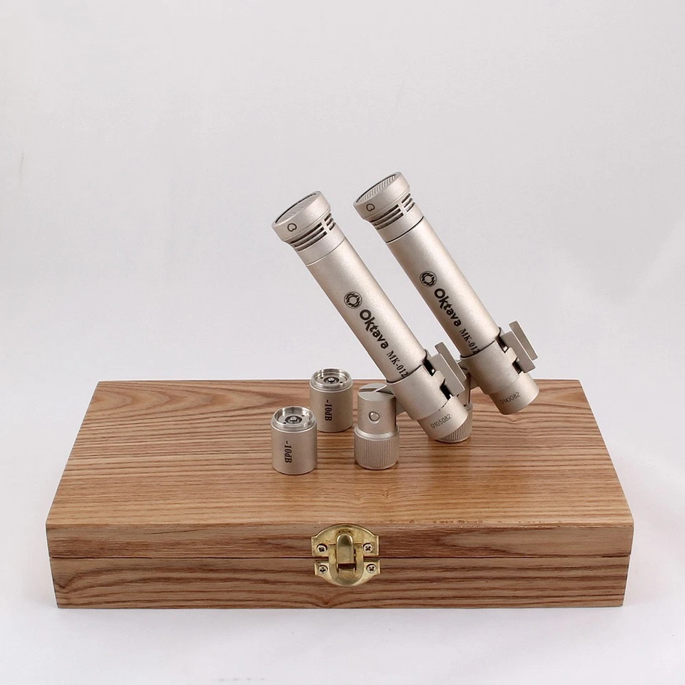 Oktava MK-012-01 MSP2 Stereo-Instrumentenmikrofon - Paar, Silber (160234)