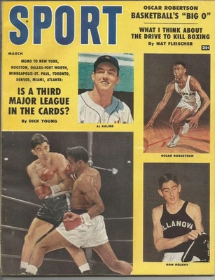 Revista SPORT marzo 1959 Al Kaline George Mikan quiosco copia Foto 1 de 2