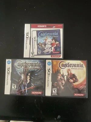 Castlevania Dawn of Sorrow Portrait Of Ruin Order Of Ecclesia Nintendo DS OG - Imagem 1 de 4