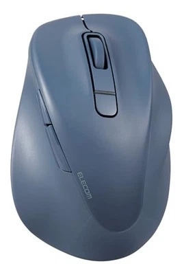 Wireless Mouse EX-G Bluetooth Quiet XL Size 5 Button Blue - Image 1 of 4