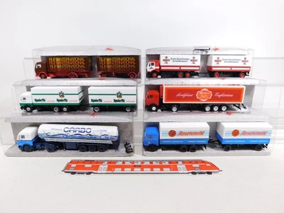 Albedo H0 1:87 6X Camion MB: Stauder+Ruf+EKU+Reber+Carbo Ecc Mint+Box #DE332-1 - Immagine 1 di 4