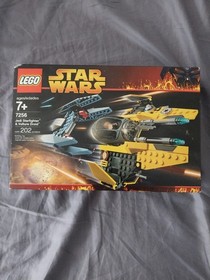 LEGO Star Wars 7256 Jedi Starfighter & Vulture Droid Complete Set 202 pcs 7+