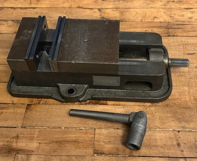 Kurt D60-1  6" Precision Machine Vise Steel Jaws & Handle D60 - Image 1 of 4