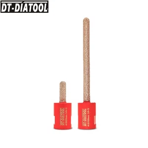8*25mm/ 8*100mm Diamond Mortar Raking Bit Round Shank for Stone Brick 5/8 Thread - Picture 1 of 10