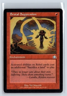 (5X) Brutal Suppression Prophecy Uncommon – MTG Magic the Gathering Card - Image 1 of 4