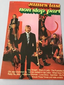 JAMES LAST († 2015)  In-person signed Cover-Ausschnitt 20 x 30 Autogramm  - Picture 1 of 1