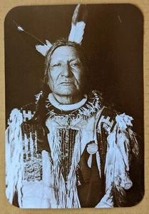 Postcard U.S.A.: Native Americans - Not Afraid of Pawnee. Yankton Sioux - Bild 1 von 2