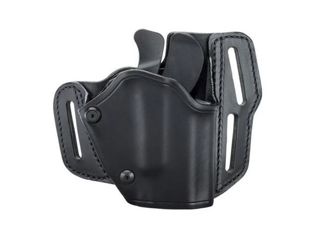 Blackhawk GripBreak Right-Hand Leather Holster for GLOCK 17/19/22/23/31/32 - Black