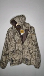 Vintage Whitewater Men's XL Natual Gear Camo Quilted Insulated Hunting Jacket - Picture 1 of 6