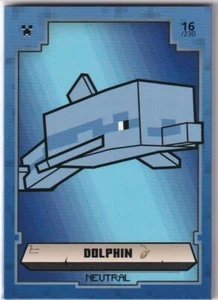Panini Minecraft Adventure Trading Cards Karte Nr. 16 Dolphin Delfin - Bild 1 von 1