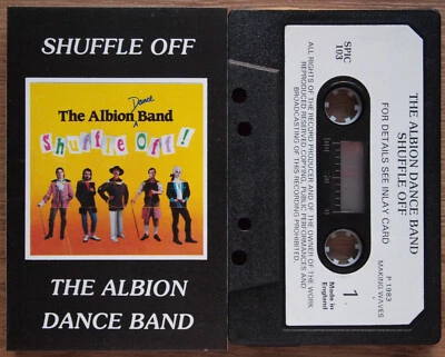 THE ALBION DANCE BAND - SHUFFLE OFF (MAKING WAVES SPIC103) 1983 UK CASSETTE TAPE - Image 1 of 3