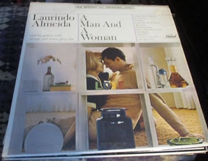 1967 LAURINDO ALMEIDA A Man & A Woman US LP Capitol ST 2701 Latin Jazz Shrink NM - Picture 1 of 3