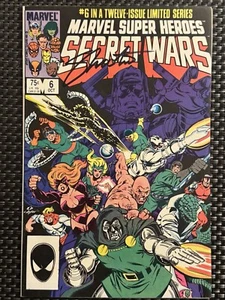 SIGNED Marvel Super-Heroes Secret Wars #6 - Marvel 1984 - Signed By Jim Shooter - Picture 1 of 3
