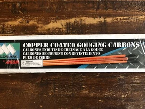 Arcair Weldmark Copper Coated Gouging Carbons 3/8" x 12” Type DCCC Qty 100 - Picture 1 of 6