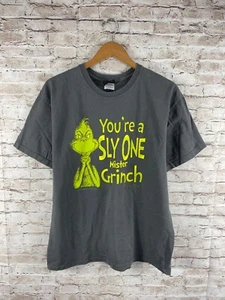 2007 You’re A Sly One Mister Grinch Tee Men’s Size Large Graphic Shirt Dr. Seuss - Picture 1 of 9