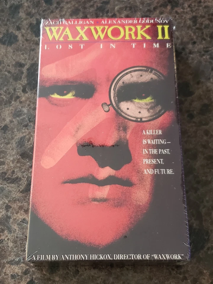BRAND NEW Waxwork II 2 (VHS, 1991) Zach Galligan RARE Sealed OOP Watermarks - Image 1 of 4