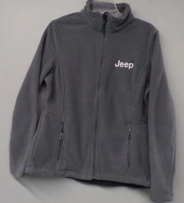 Jeep Ladies Embroidered Full Zip Fleece Jacket XS-4XL Womens  New - Image 1 of 4
