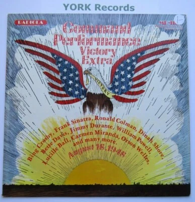 COMMAND PERFORMANCE - VICTORY EXTRA - August 15 1945 - Ex Con LP Record Radiola - Image 1 of 3