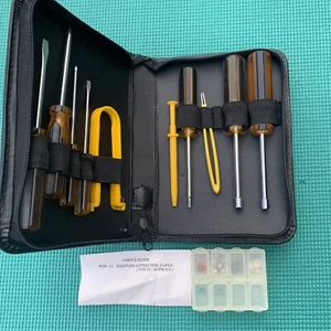 COMPUTER TOOL KIT with Case Belkin Electronics 10 tools DIY Laptop Fix - Afbeelding 1 van 2