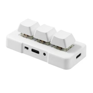 MK321U 3- Wired Customized Keyboard with Mechanical Blue Switch K8B1 - Picture 1 of 8