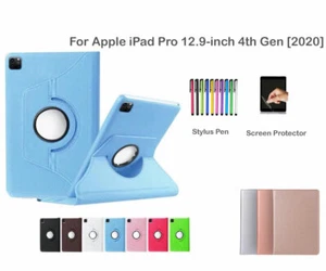 360 Rotate PU Leather Case Cover for Apple iPad Pro 12.9-inch [4th Generation]  - Imagen 1 de 16